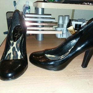 Jessica Simpson black heels